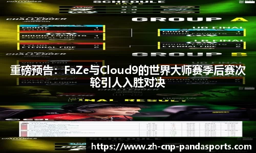 重磅预告：FaZe与Cloud9的世界大师赛季后赛次轮引人入胜对决